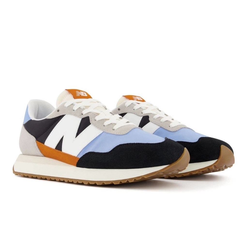 New Balance Men's Sneakers, Suede Blue Cloud, US 10